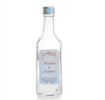 Sticla marturie nunta 250 ml Exclusiv