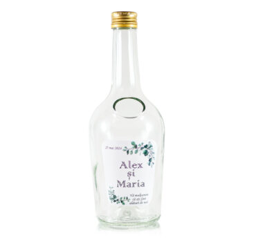 Sticla marturie nunta 500 ml Brandy