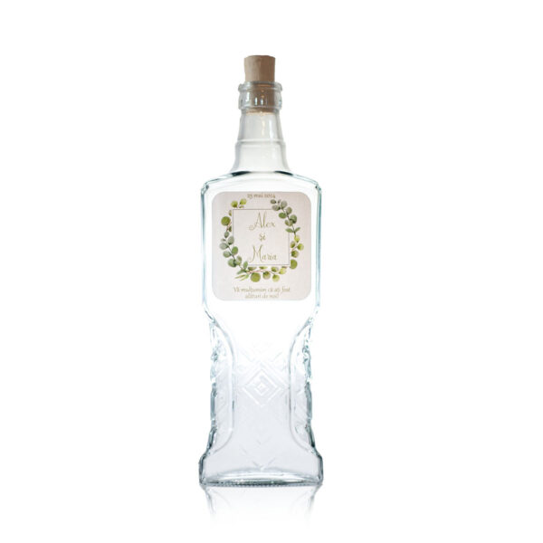 Sticla marturie nunta 500 ml Traditional