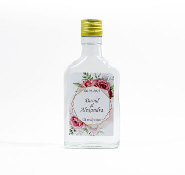 Sticla marturie nunta 200 ml Patriot