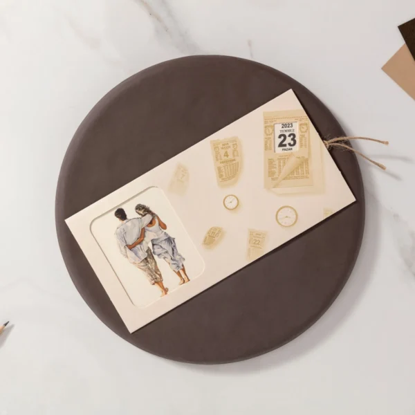 Invitatie de nunta romantica 10461