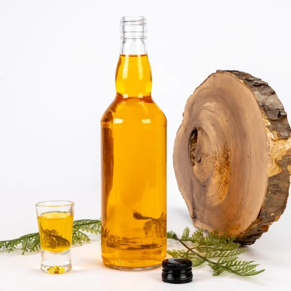 Sticla marturie nunta 500 ml Zodiak - imagine 2