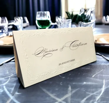 Plic de bani crem PB204