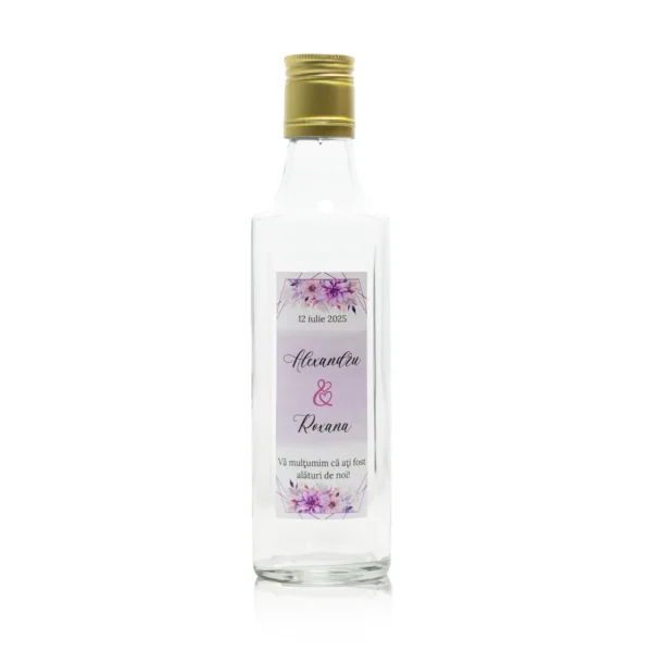 Sticla marturie nunta 250 ml Togo - imagine 3