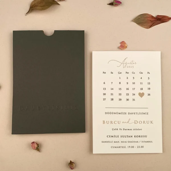 Invitatie de nunta moderna 12275