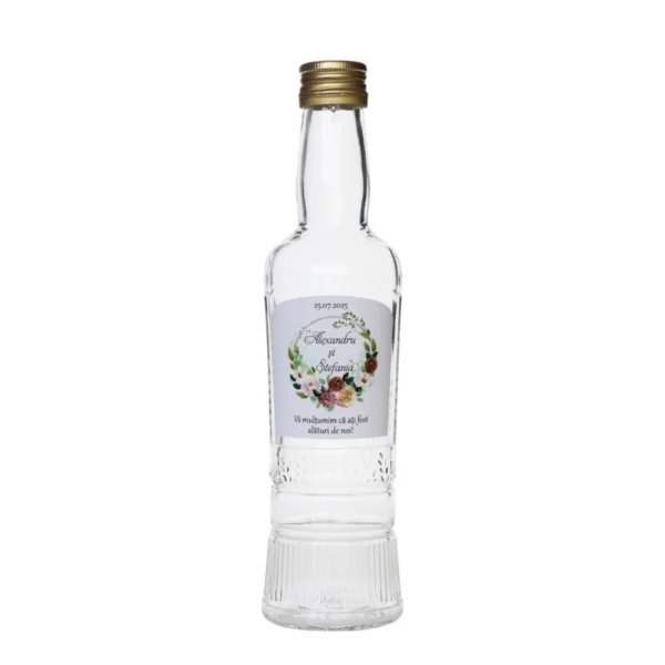 Sticla marturie nunta 250 ml Spicusor