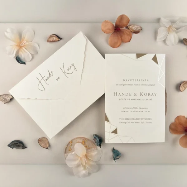 Invitatie de nunta abstracta 13324