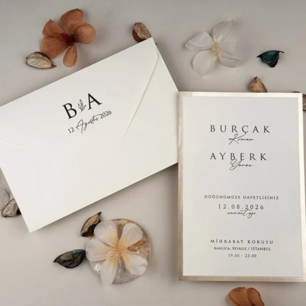 Invitatie de nunta clasica 13313