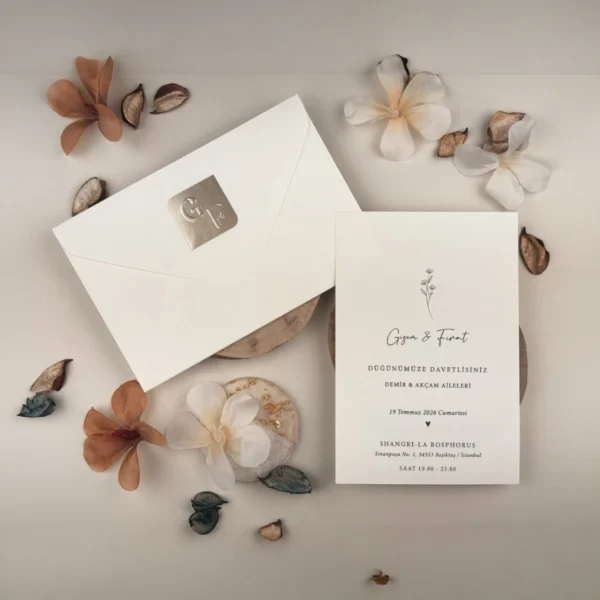 Invitatie de nunta eleganta 13314