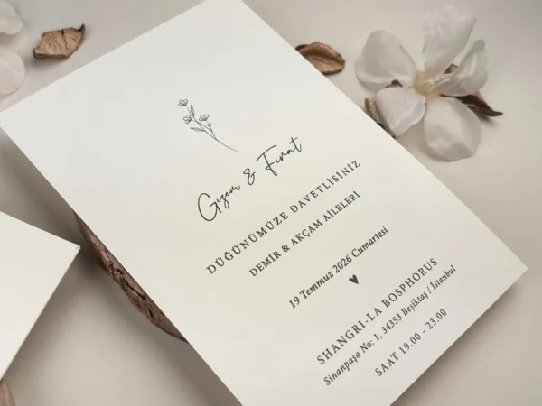 Invitatie de nunta eleganta 13319 - imagine 3