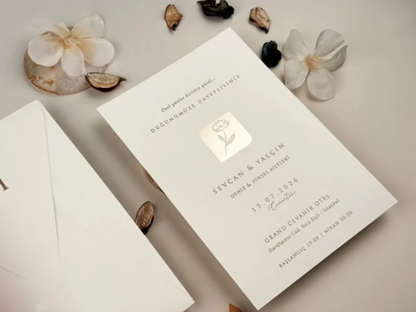 Invitatie de nunta eleganta 13321 - imagine 4