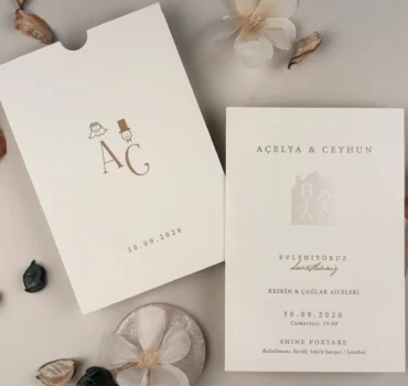 Invitatie de nunta eleganta 13327