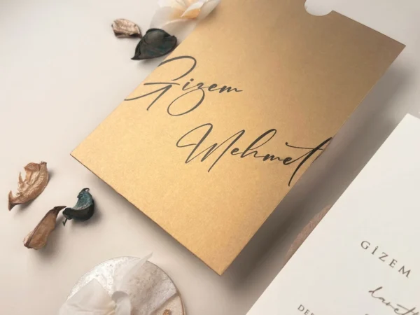 Invitatie de nunta eleganta 13331 - imagine 2