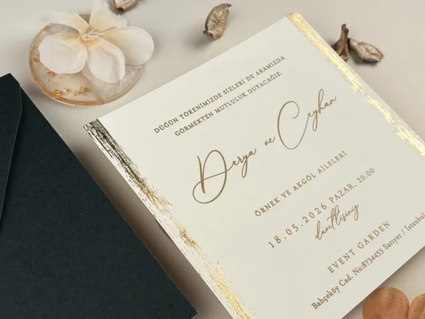 Invitatie de nunta eleganta 96945 - imagine 2
