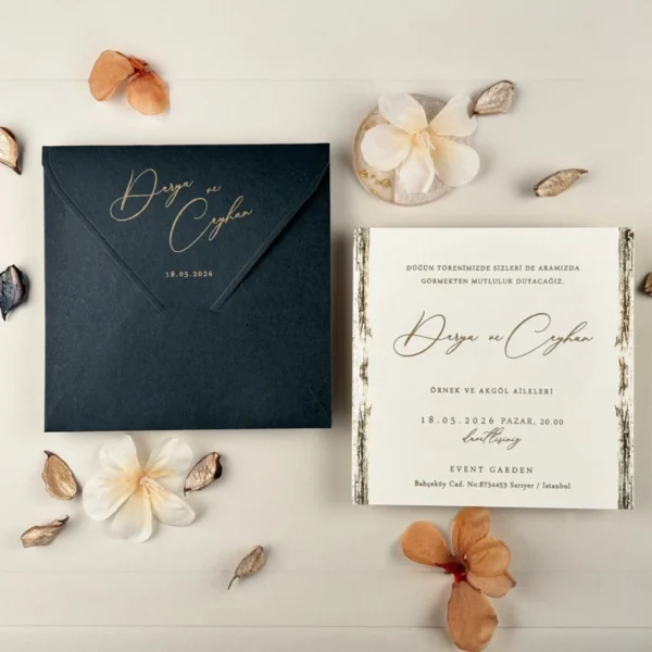 Invitatie de nunta eleganta 96945