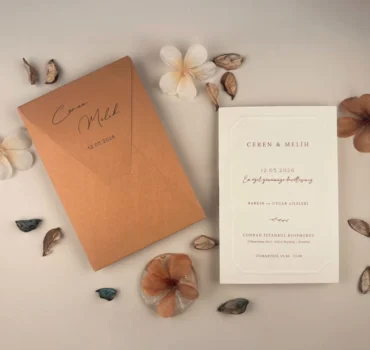 Invitatie de nunta moderna 13316