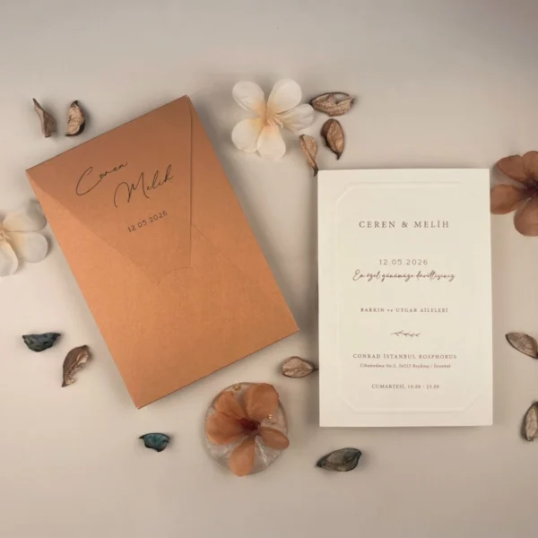 Invitatie de nunta moderna 13316