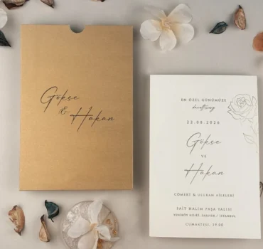 Invitatie de nunta moderna 13325
