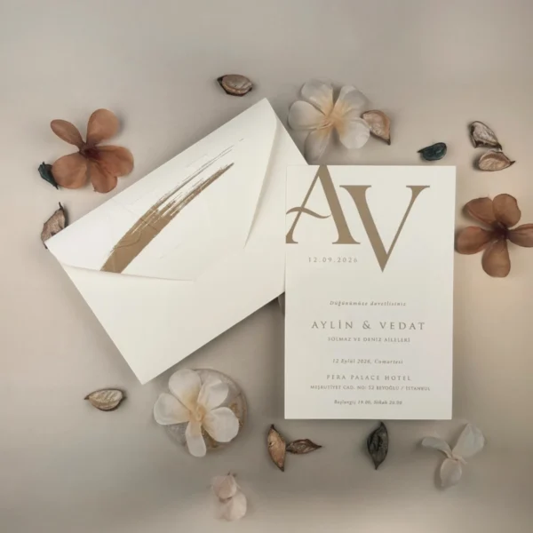 Invitatie de nunta moderna 13332