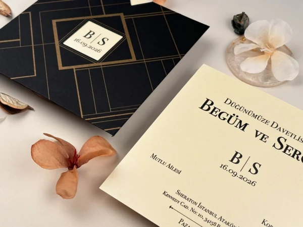 Invitatie de nunta eleganta 85851 - imagine 5