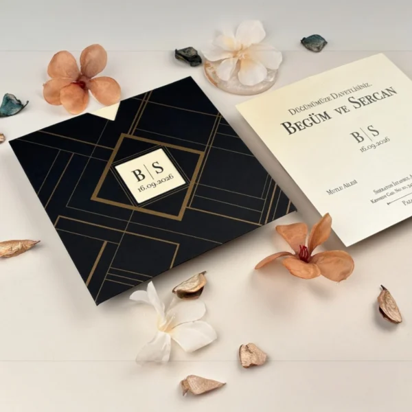 Invitatie de nunta eleganta 85851 - imagine 6