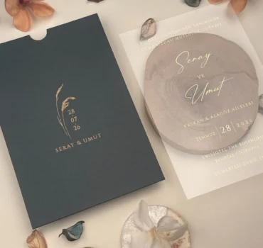 Invitatie de nunta plexiglas 85832