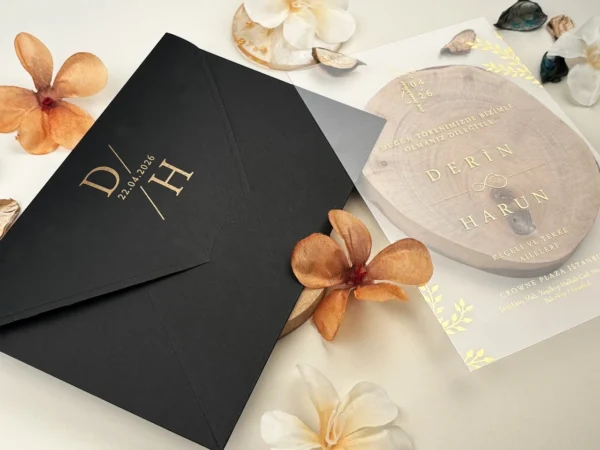 Invitatie de nunta plexiglas 96938 - imagine 3