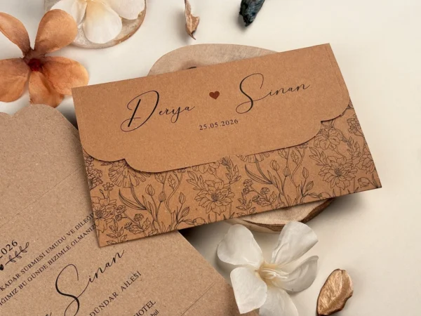 Invitatie de nunta rustica 85852 - imagine 4