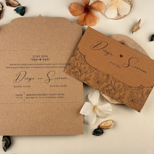 Invitatie de nunta rustica 85852