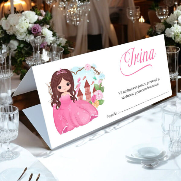 Plic de bani botez cu printesa 18