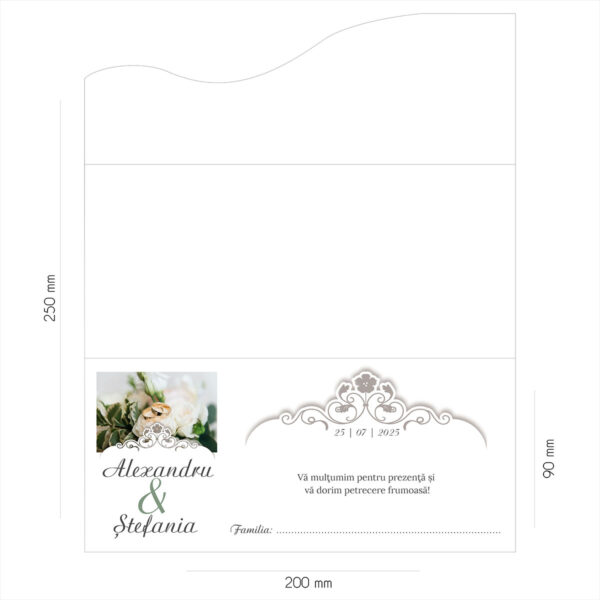 Plic de bani romantic 38 - imagine 2