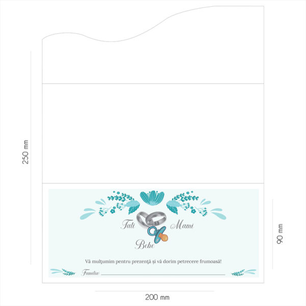 Plic de bani nunta si botez 61 - imagine 2