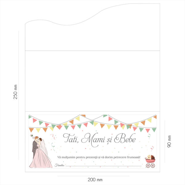 Plic de bani nunta si botez 63 - imagine 2