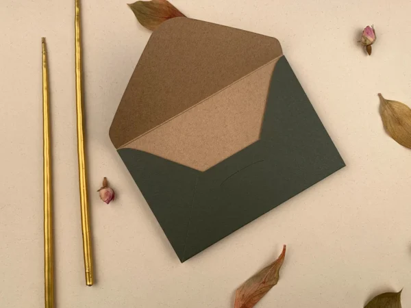 Plic premium verde mat, 210 grame, 100*150 mm - imagine 2