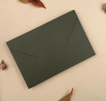 Plic premium verde mat, 210 grame, 100*150 mm