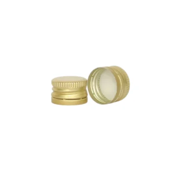 Capac aluminiu prefiletat D18*12 Auriu