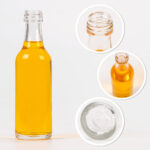 Sticla marturie nunta 50 ml Miniatura - imagine 3