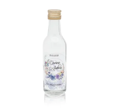 Sticla marturie nunta 50 ml Miniatura