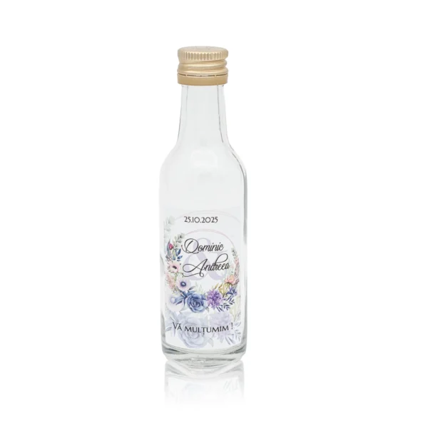 Sticla marturie nunta 50 ml Miniatura