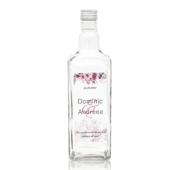 Sticla marturie nunta 500 ml Dome