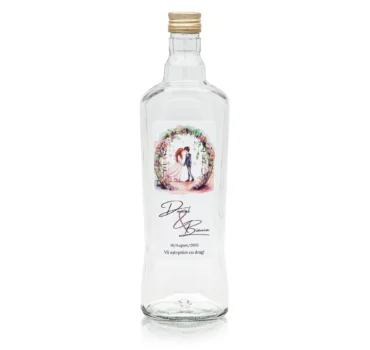 Sticla marturie nunta 500 ml Luna