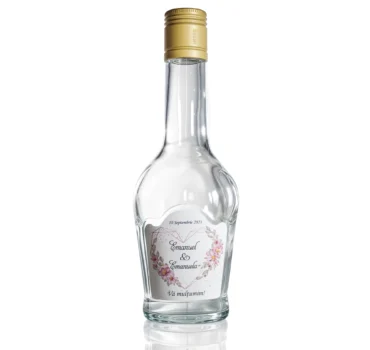 Sticla marturie nunta 250 ml Capitan