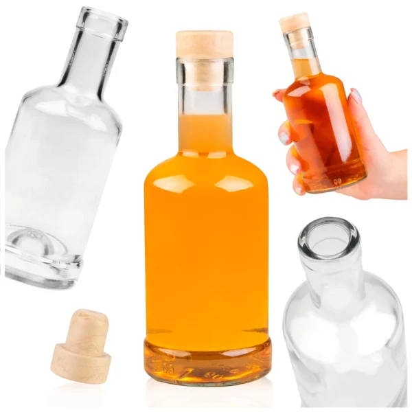 Sticla marturie nunta 250 ml Boutique PREMIUM - imagine 2