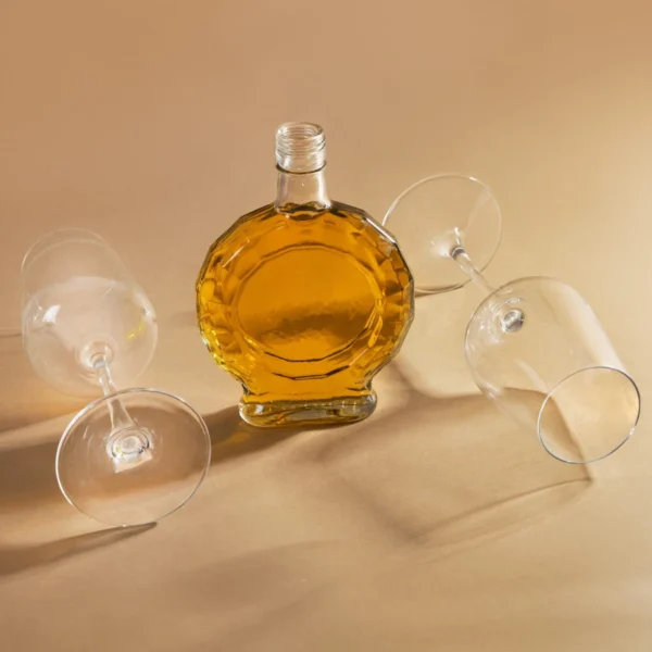 Sticla marturie nunta 250 ml Oriana PREMIUM - imagine 3