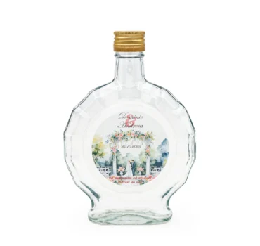 Sticla marturie nunta 250 ml Oriana PREMIUM