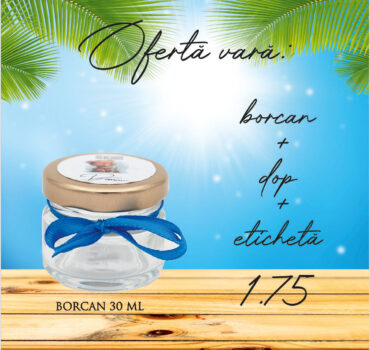 Borcan marturie 30 ml Rotund