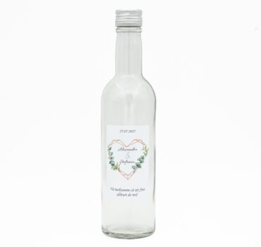 Sticla marturie nunta 375 ml Safir