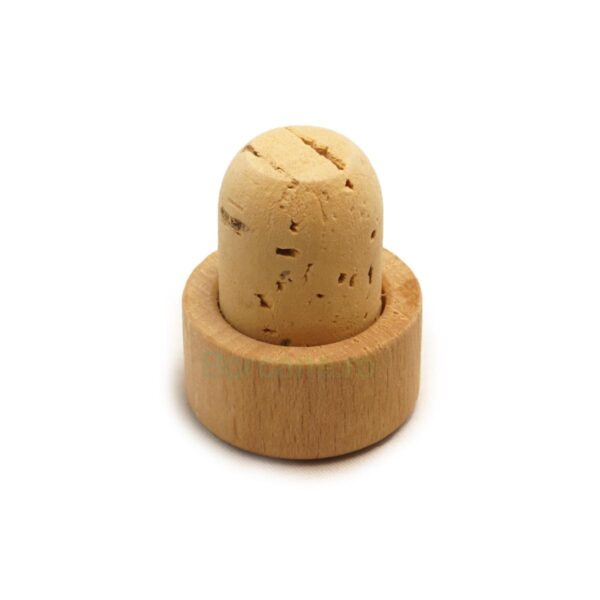 Dop pluta cu cap lemn 29*15/19.5 mm PREMIUM