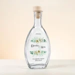 Sticla marturie nunta 200 ml Flat - imagine 3