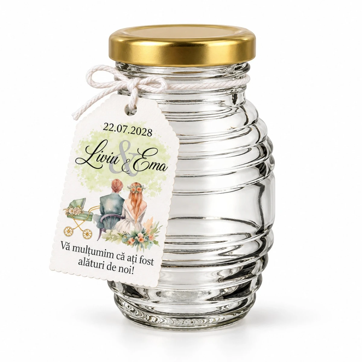 Borcan marturie 106 ml Rigo Borcan marturie 106 ml Rigo - imagine 1